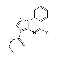 ETHYL 5-CHLOROPYRAZOLO[1,5-A]QUINAZOLINE-3-CARBOXYLATE structure, CAS 174842-56-9