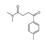 N,N-DIMETHYL-4-OXO-4-(P-TOLYL)BUTANAMIDE structure, CAS 402470-91-1