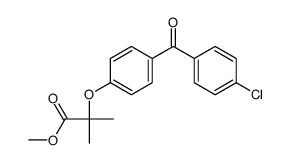 Fenofibrate EP Impurity D structure, CAS 42019-07-8