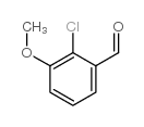 2-CHLORO-3-METHOXYBENZALDEHYDE structure, CAS 54881-49-1