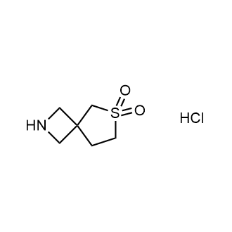 6-Thia-2-azaspiro[3.4]octane, 6,6-dioxide, hydrochloride structure, CAS 2306261-59-4