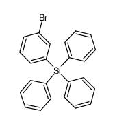 (3-Bromophenyl)triphenylsilane structure, CAS 185626-73-7