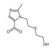 2-[2-(2-Methyl-5-nitroiMidazol-1-yl)ethoxy]ethanol structure, CAS 16156-94-8