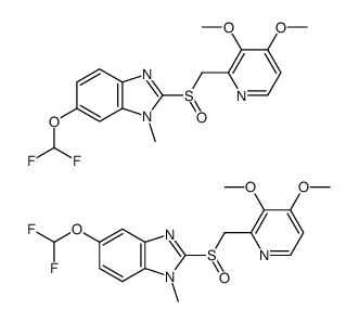 Pantoprazole EP Impurity F structure, CAS 721924-06-7