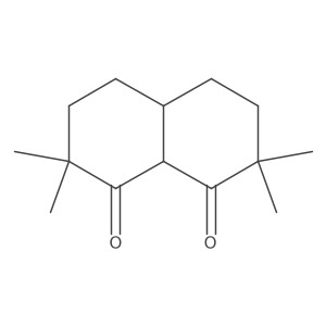 Hexahydro-2,2,7,7-tetramethyl-1,8(2H,5H)-Naphthalenedione structure, CAS 113568-51-7