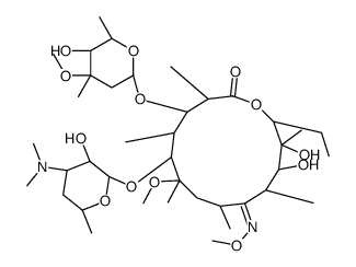 Clarithromycin Impurity G structure, CAS 127182-44-9