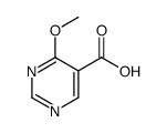 4-MethoxypyriMidine-5-carboxylic Acid structure, CAS 72411-89-3