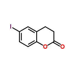 6-iodochroman-2-one structure, CAS 128651-99-0