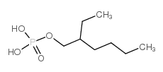 (2-ETHYLHEXYL) PHOSPHATE structure, CAS 1070-03-7
