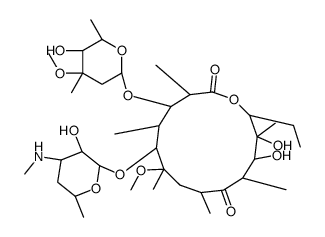 Clarithromycin impurity D structure, CAS 101666-68-6