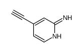 4-ethynylpyridin-2-amine structure, CAS 1094679-27-2