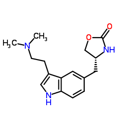 zolmitriptan R isomer structure, CAS 139264-24-7