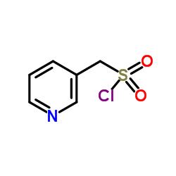 PYRIDIN-3-YLMETHANESULFONYL CHLORIDE structure, CAS 159290-96-7