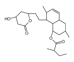 dihydromevinolin structure, CAS 77517-29-4