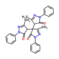 Edaravone structure, CAS 68195-63-1
