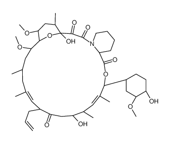 Tacrolimus Impurity 2 structure, CAS 131944-48-4
