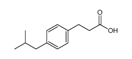 3-(4-ISOBUTYL-PHENYL)-PROPIONIC ACID structure, CAS 65322-85-2