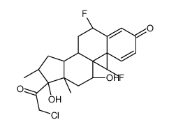 Halobetasol Propionate structure, CAS 98651-66-2