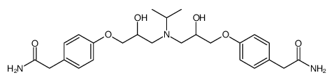 Atenlol Impurity F structure, CAS 87619-83-8