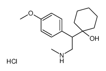 N-desmethyl Venalafaxine.HCl structure, CAS 93413-90-2