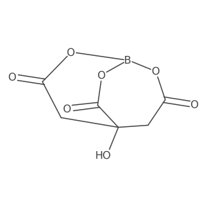 Boron Citrate structure, CAS 74231-02-0