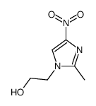 2-(2-METHYL-4-NITRO-IMIDAZOL-1-YL)-ETHANOL structure, CAS 705-19-1