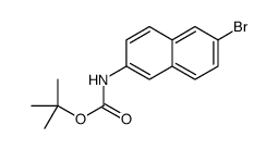 tert-butyl 6-broMonaphthalen-2-ylcarbaMate structure, CAS 869114-68-1