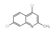 4,7-DICHLORO-2-METHYLQUINOLINE structure, CAS 50593-69-6