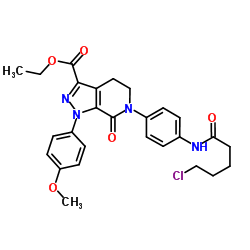 Apixaban Impurity 29 structure, CAS 1421823-20-2