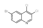 6-BROMO-3,4-DICHLOROQUINOLINE structure, CAS 927801-17-0