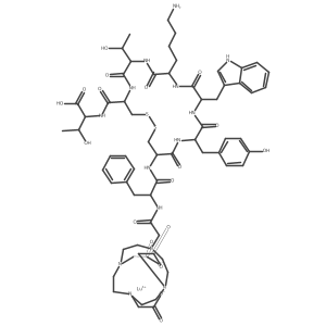 Lutathera structure, CAS 437608-50-9