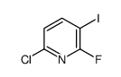 6-Chloro-2-fluoro-3-iodopyridine, 95% structure, CAS 1187732-65-5