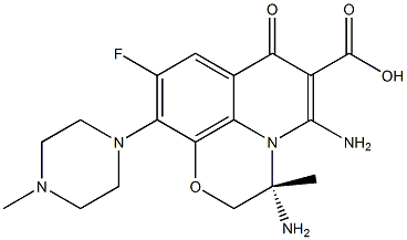 Levofloxacin DiaMine structure, CAS 1797510-34-9