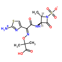 (E)-Aztreonam structure, CAS 99341-02-3