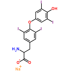 THYROID, PORCINE structure, CAS 50809-32-0