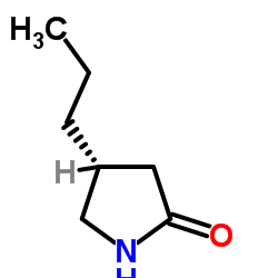 (R)-4-Propylpyrrolidin-2-one structure, CAS 930123-37-8