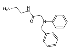 N-(2-AMINOETHYL)-2-(BENZYLPHENYLAMINO)ACETAMIDE MALEATE structure, CAS 26953-37-7