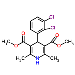 Felodipine 3,5-DiMethyl Ester structure, CAS 91189-59-2
