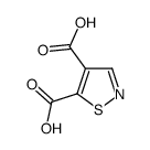 ISOTHIAZOLE-4,5-DICARBOXYLIC ACID structure, CAS 66882-70-0
