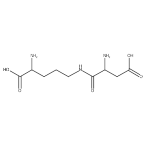 α-Aspartic Acid-δ-Ornithine Dimer structure, CAS 886996-37-8