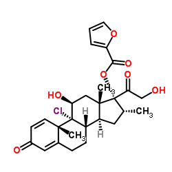 Mometasone Furoate EP Impurity H structure, CAS 148596-90-1