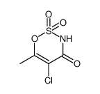 Acesulfame potassium impurity B structure, CAS 72827-08-8