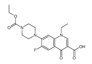 Norfloxacin EP Impurity H structure, CAS 105440-01-5