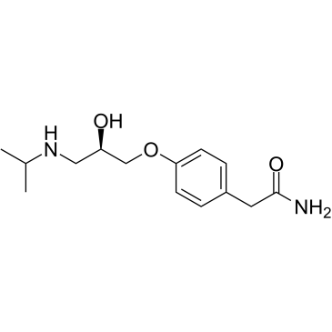 (R)-Atenolol structure, CAS 56715-13-0