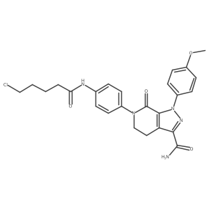 Apixaban Impurity 27 structure, CAS 1449510-64-8