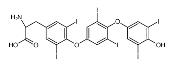 Levothyroxine EP Impurity F structure, CAS 911661-90-0