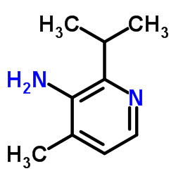2-ISOPROPYL-4-METHYLPYRIDIN-3-AMINE structure, CAS 1698293-93-4
