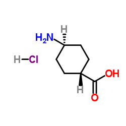 TRANS-4-AMINOCYCLOHEXANECARBOXYLIC ACID HYDROCHLORIDE structure, CAS 27960-59-4