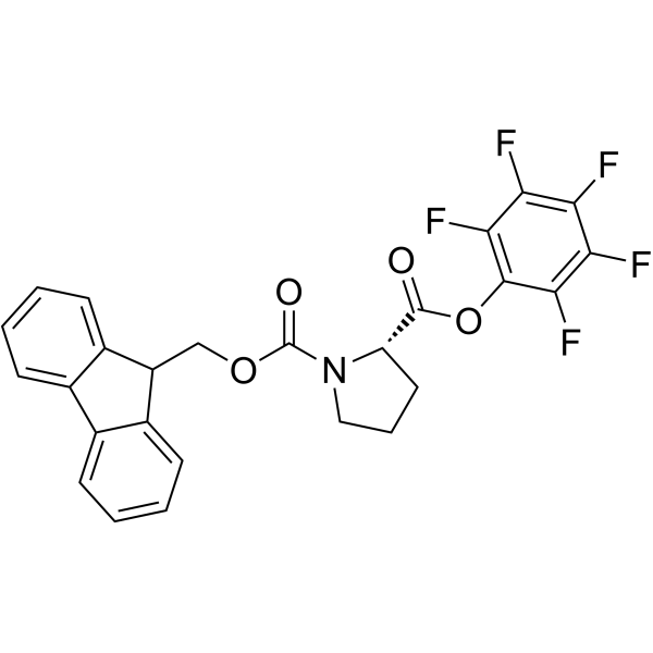 FMOC-L-PRO-OPFP structure, CAS 86060-90-4