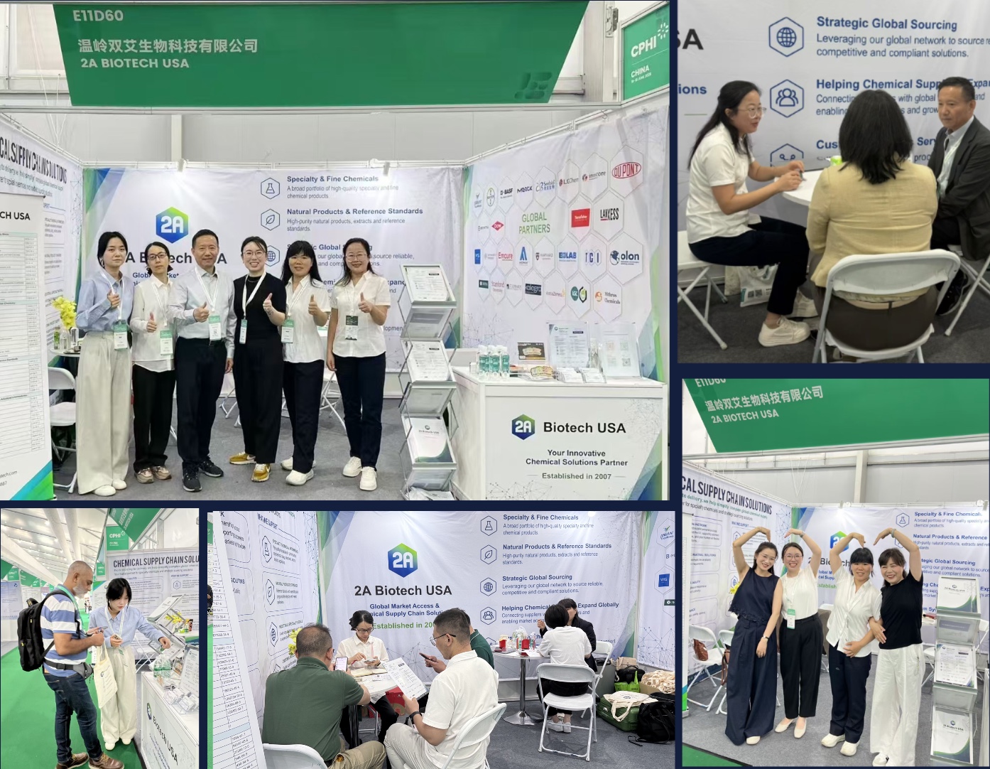 2A Biotech USA Connects with Global Chemical Suppliers at CPHI Shanghai 2026